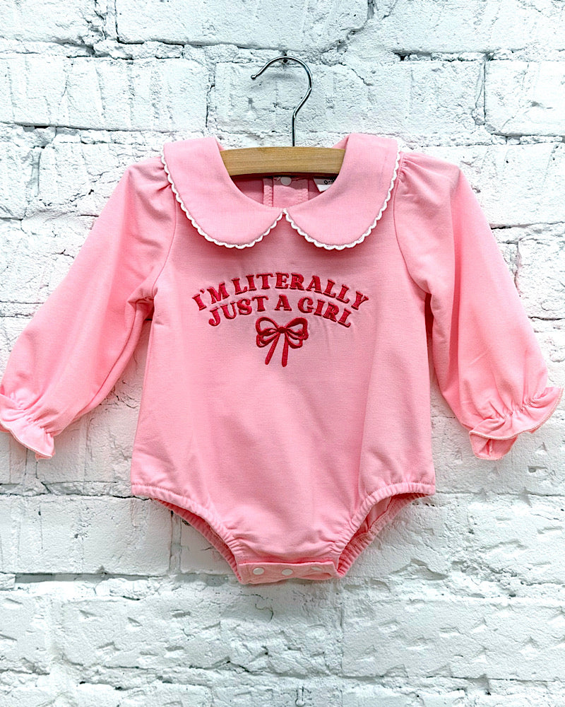 Just A Girl Onesie
