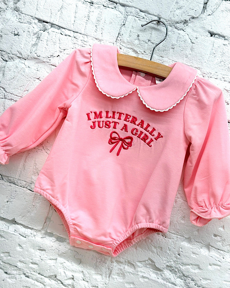 Just A Girl Onesie