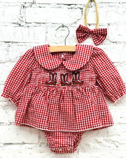 Boot Scootin' Skirted Onesie & Headband