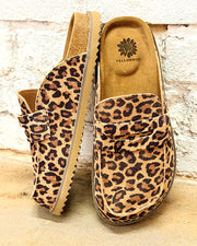 Mila Leopard Mules