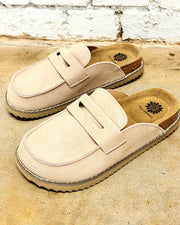 Mila Taupe Mules