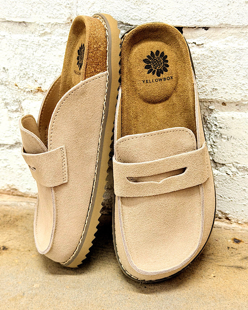 Mila Taupe Mules