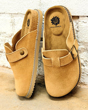 Maible Tan Clogs