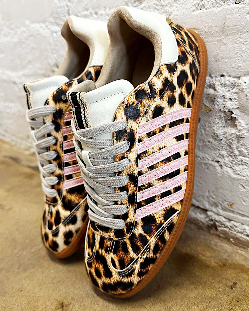 Stevie Leopard Sneakers - Final Sale!