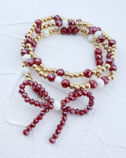 School Pride 3pc Bracelet Stack