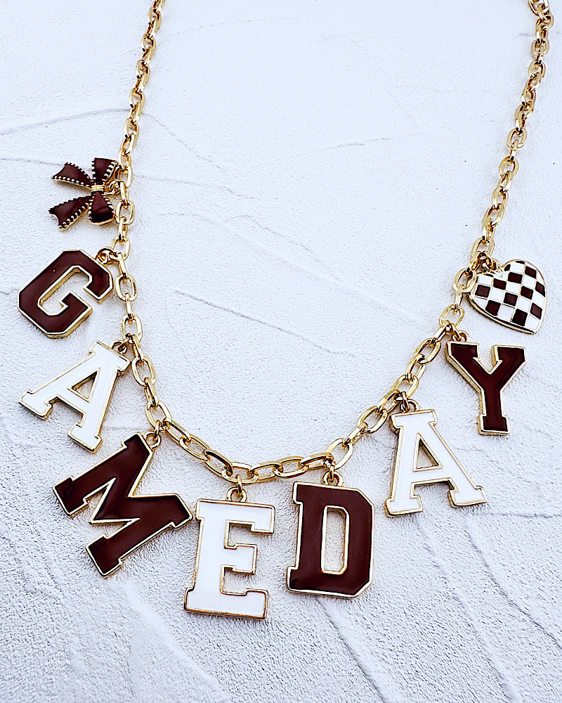 GAMEDAY Charm Necklace