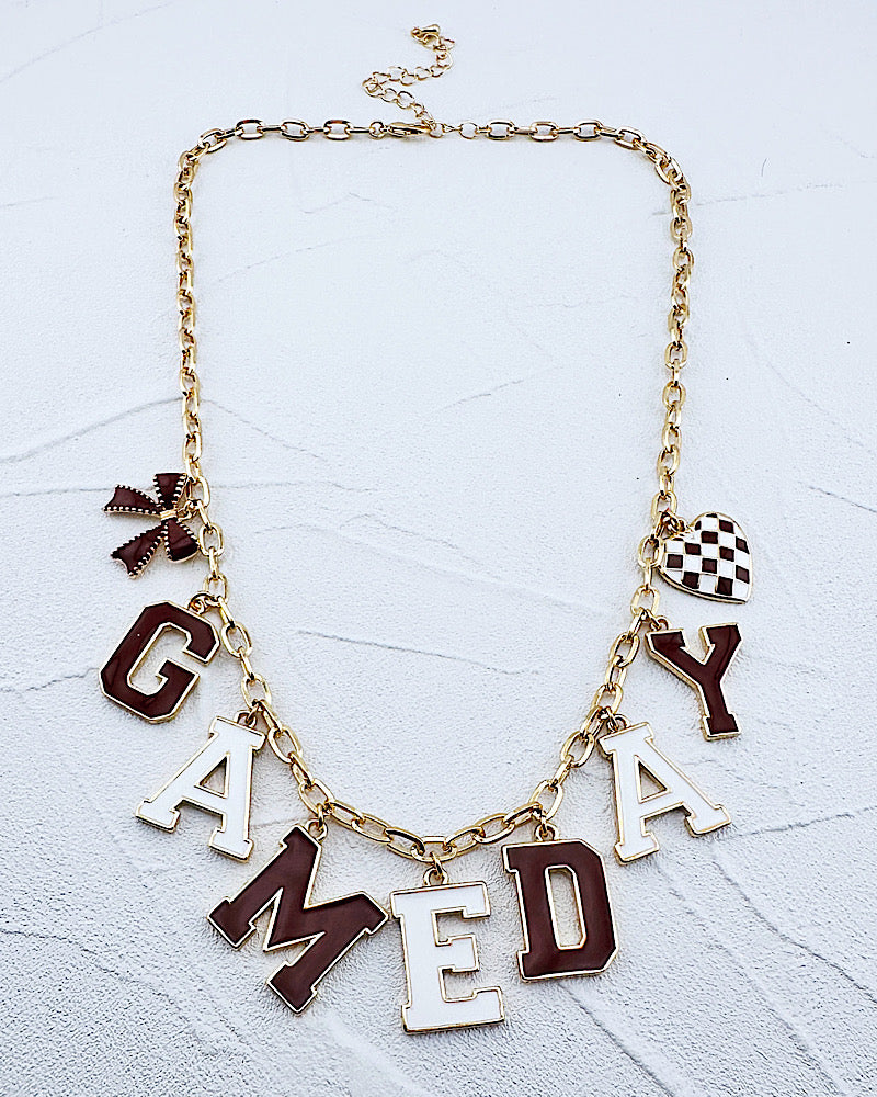 GAMEDAY Charm Necklace