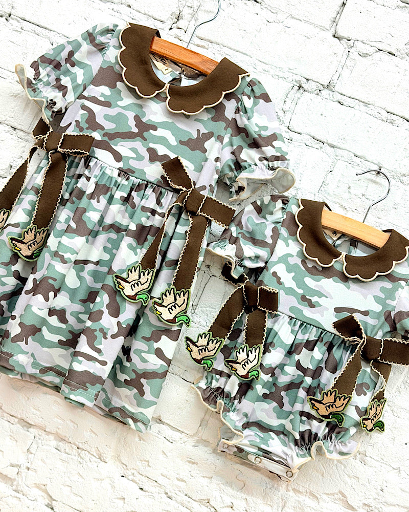 Duck, Duck Darling Bubble Romper