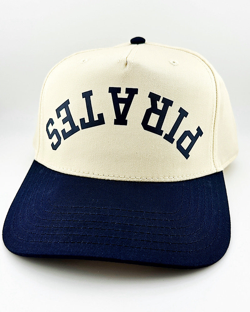 PIRATES Upside Down Trucker Hat