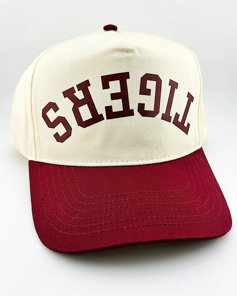 TIGERS Upside Down Trucker Hat