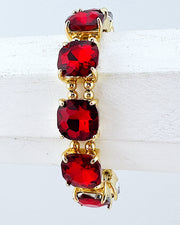 Dominique Ruby Bracelet