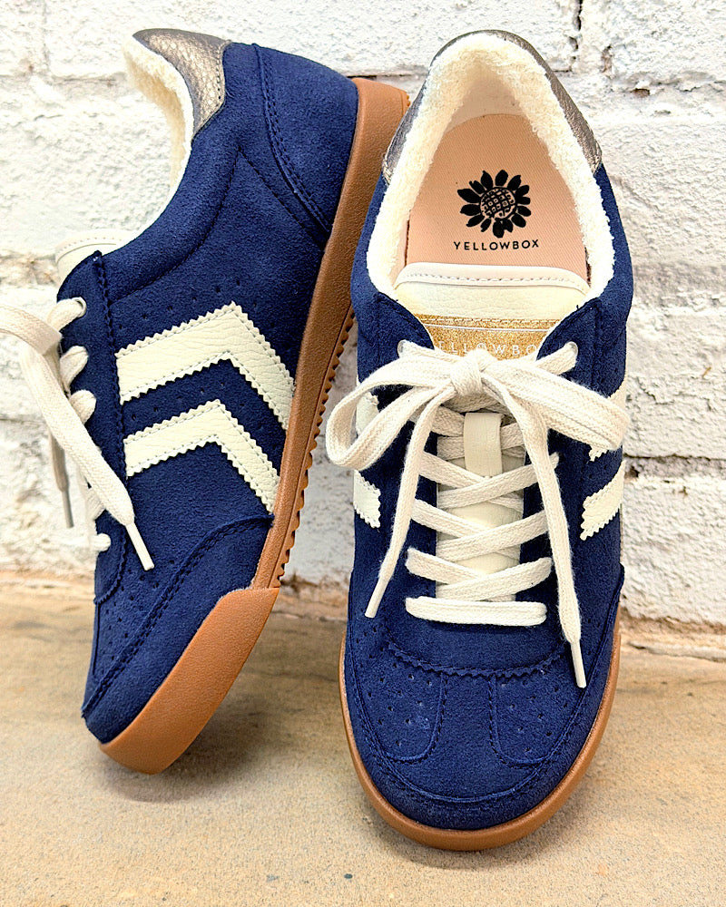 Neevan Navy Sneakers