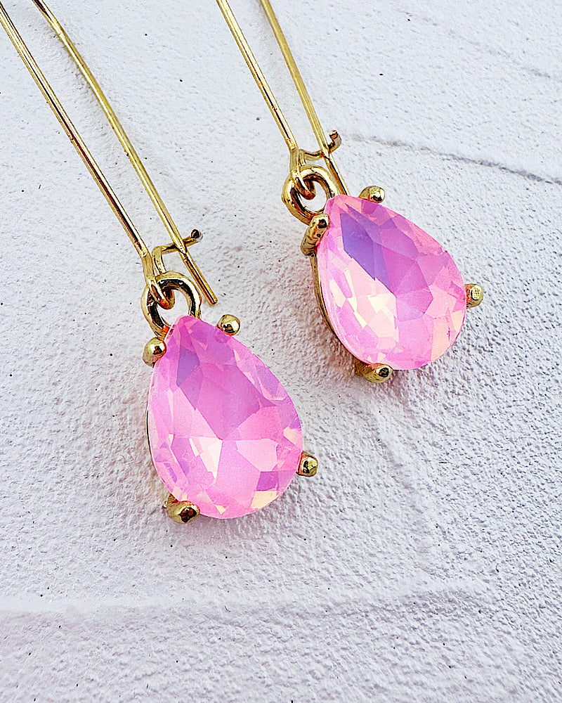 Bella Pink Teardrops