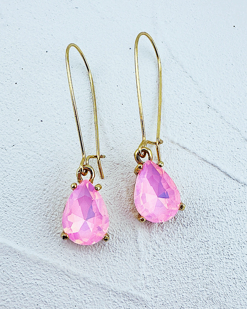 Bella Pink Teardrops