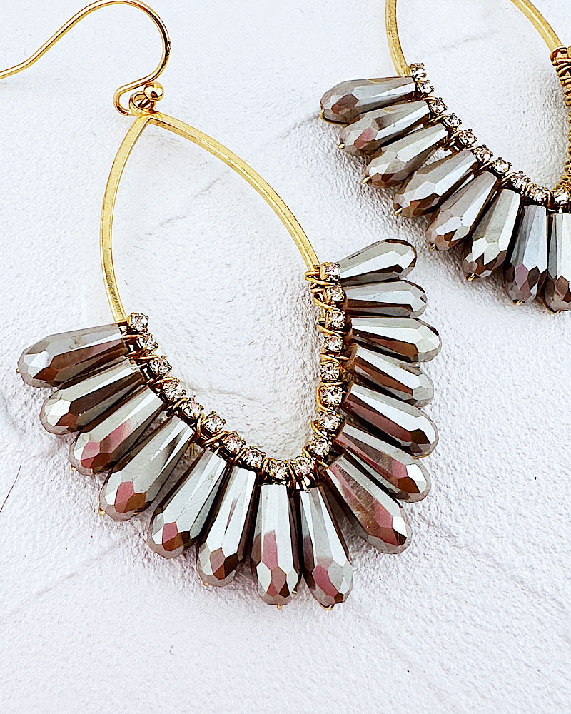 Raquel Mocha Earrings