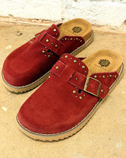 Mirage Burgundy Clogs