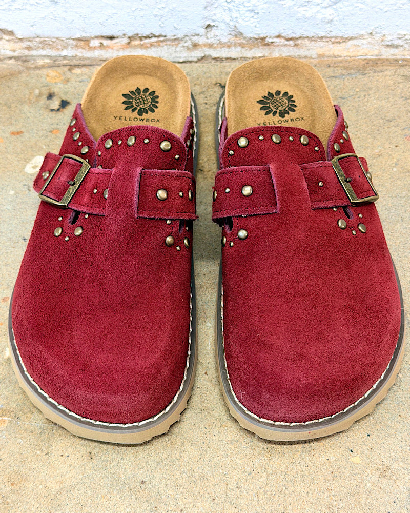 Mirage Burgundy Clogs