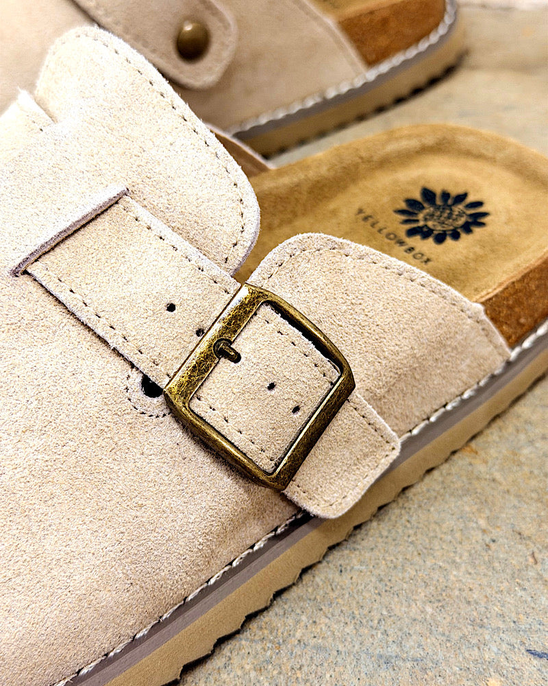 Maible Taupe Clogs