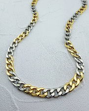 Elektra Mixed Metal Chain Necklace