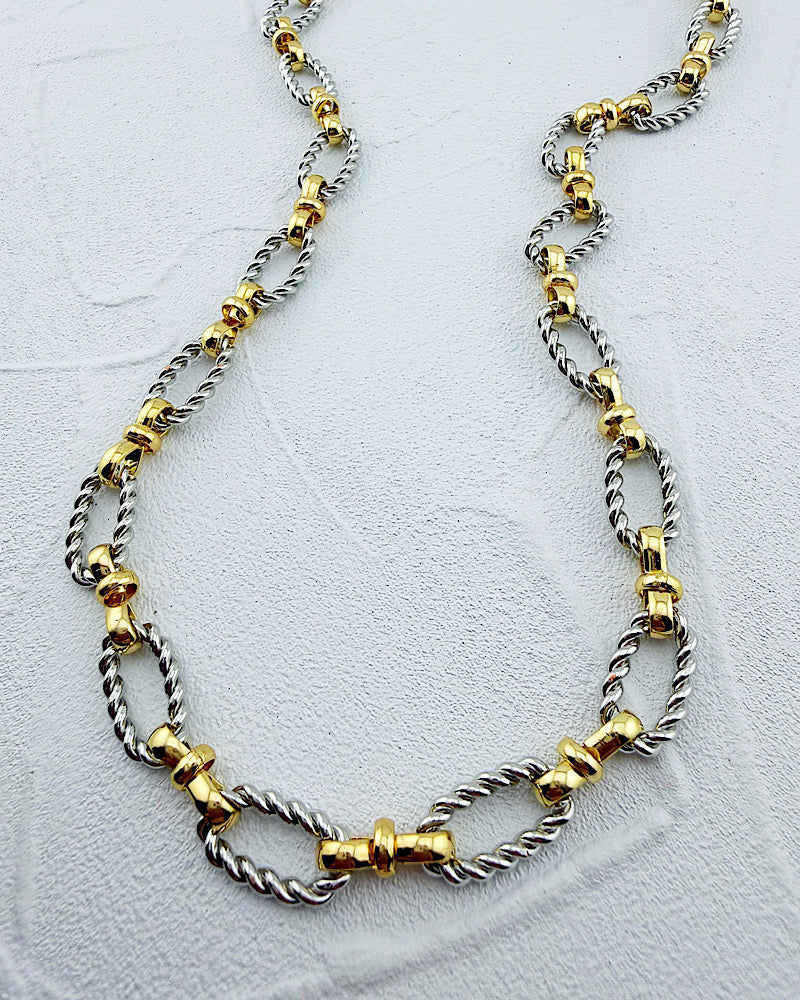 Emersyn Mixed Metal Chain Necklace