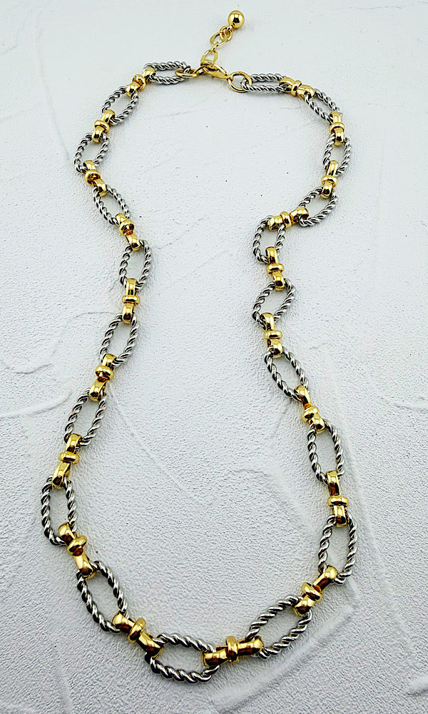 Emersyn Mixed Metal Chain Necklace