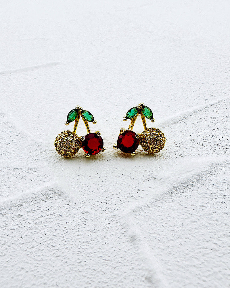 Cherry On Top Studs