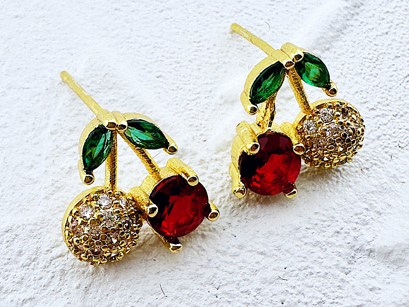 Cherry On Top Studs
