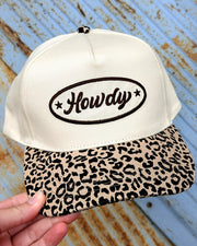 Howdy Leopard Trucker Hat