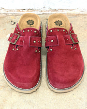 Mirage Burgundy Clogs