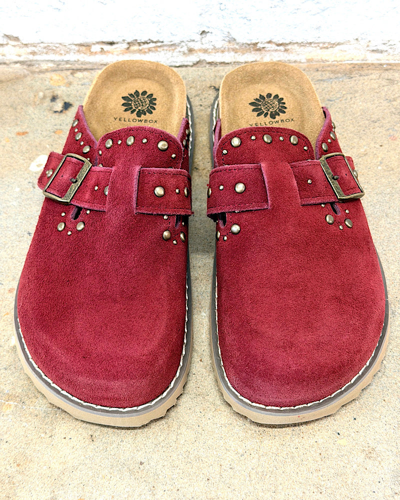 Mirage Burgundy Clogs
