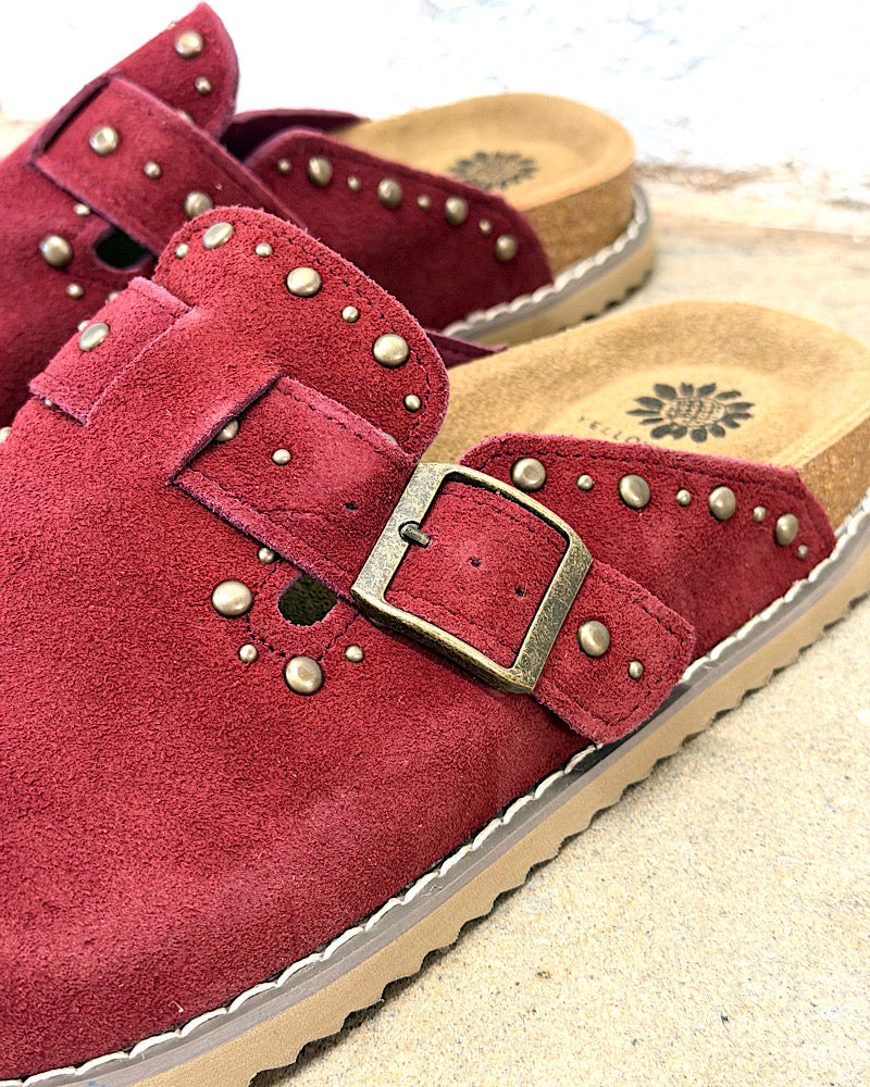 Mirage Burgundy Clogs