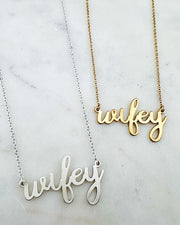 Wifey Necklace