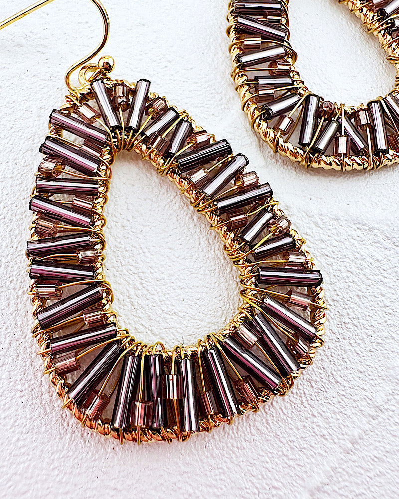 Andrea Plum Earrings