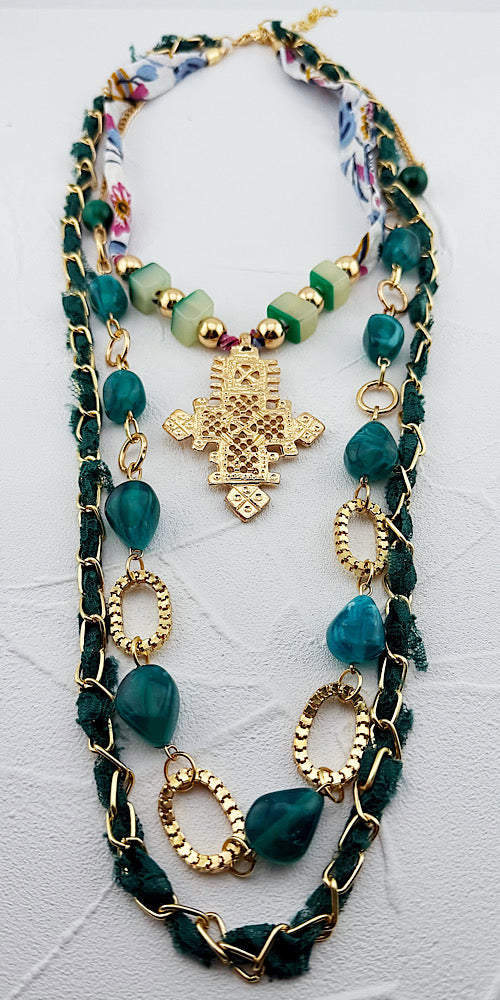 Tasha Scarf Necklace