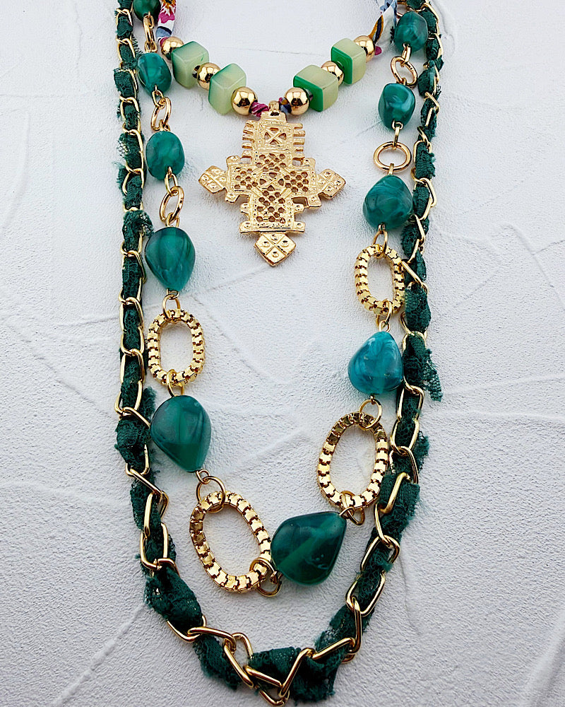 Tasha Scarf Necklace