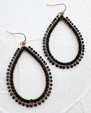 Lucy Beaded Teardrops