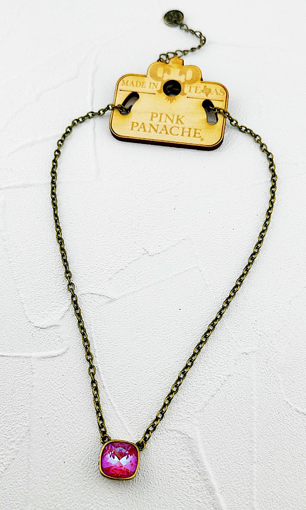 Kamille Hot Pink Necklace