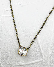 Kamille Gold/Clear Necklace