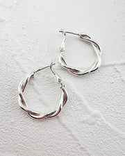 Thea Twisted Hoops