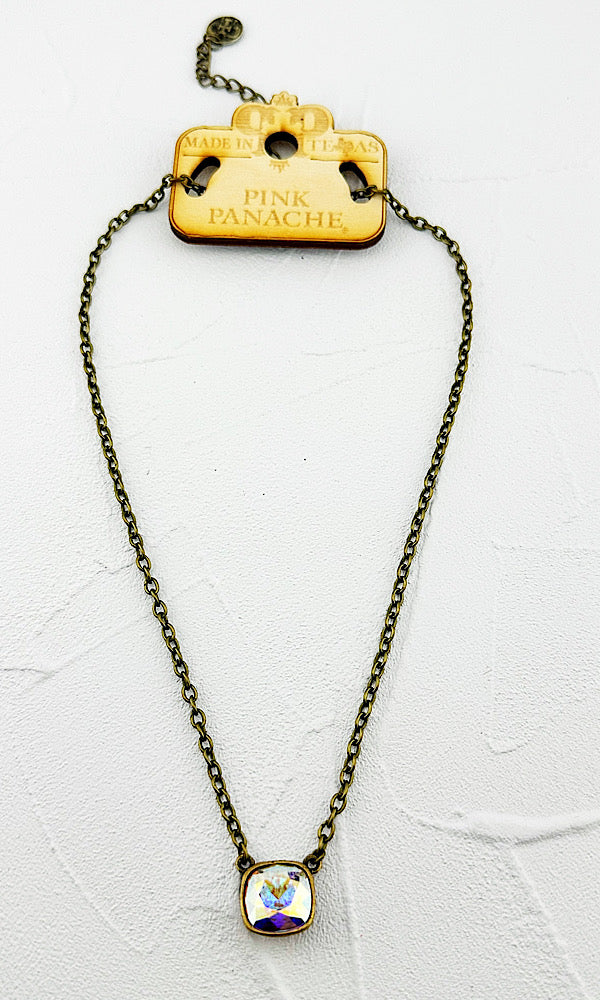 Kamille Gold/AB Necklace