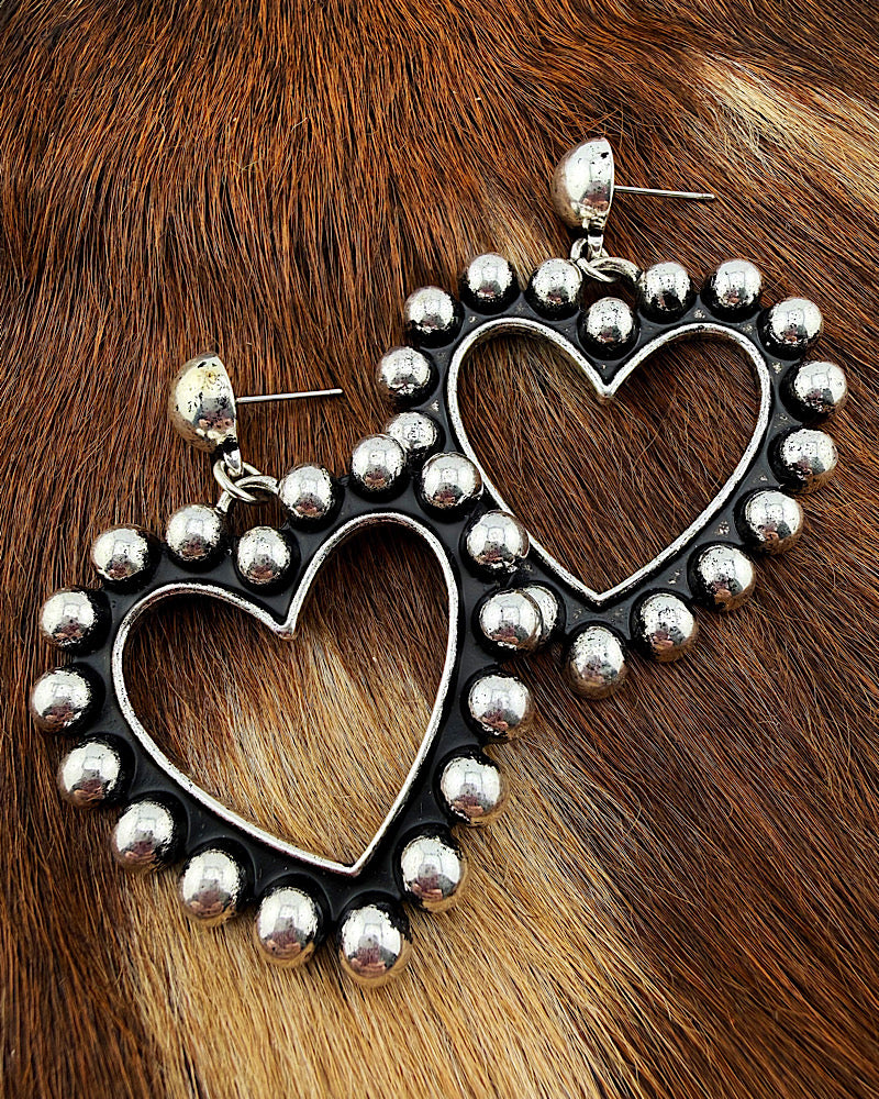 Stevie Heart Earrings