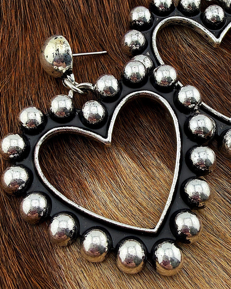 Stevie Heart Earrings
