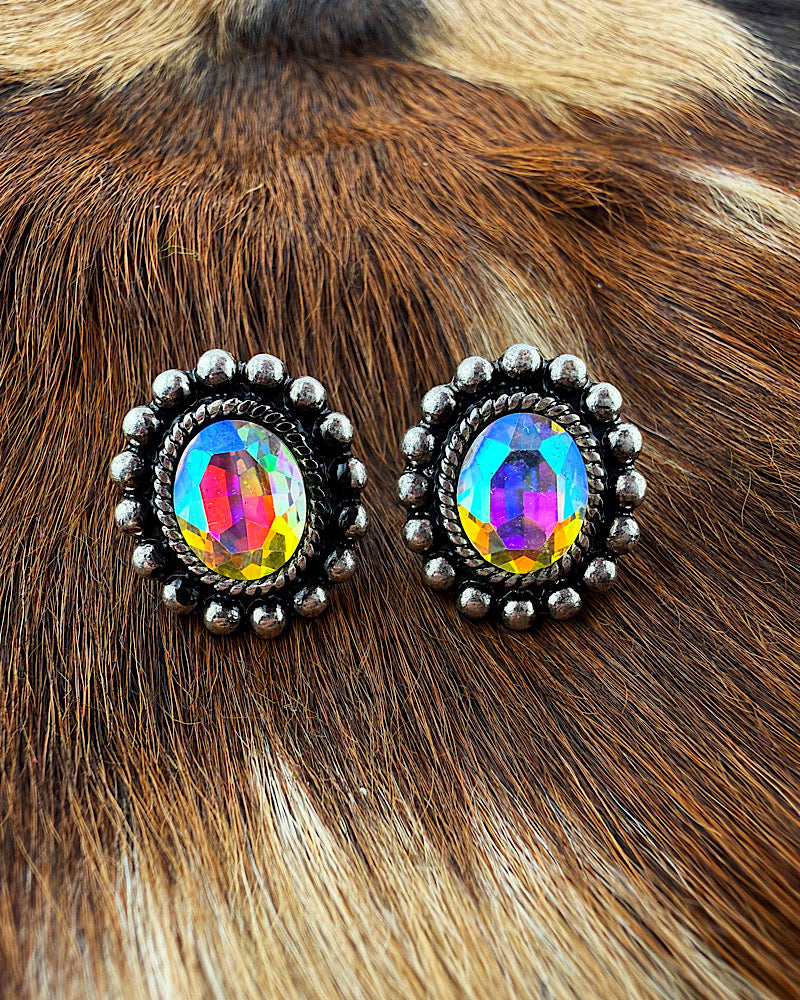 Frannie Jeweled Studs