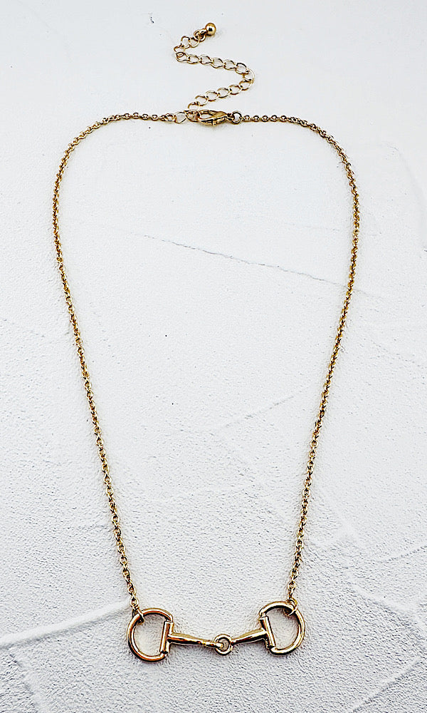 Horsin' Around Bit Necklace