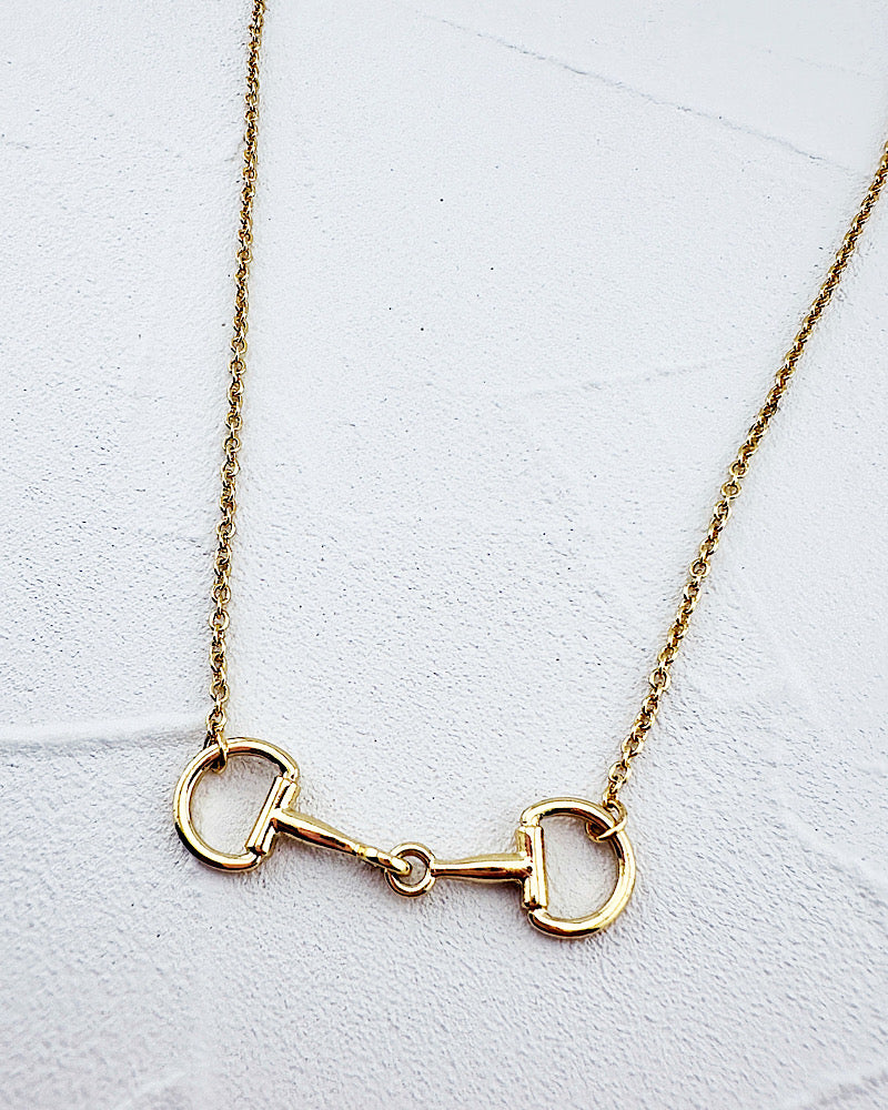 Horsin' Around Bit Necklace