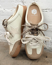 Nysa Taupe Sneaker Mules