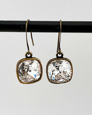 Kamille Gold/Clear Earrings