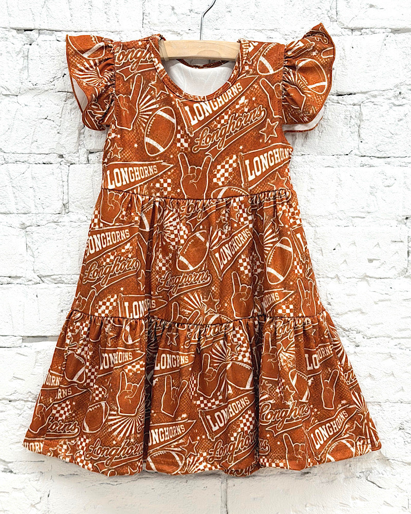 Longhorn Spirit Squad Dress