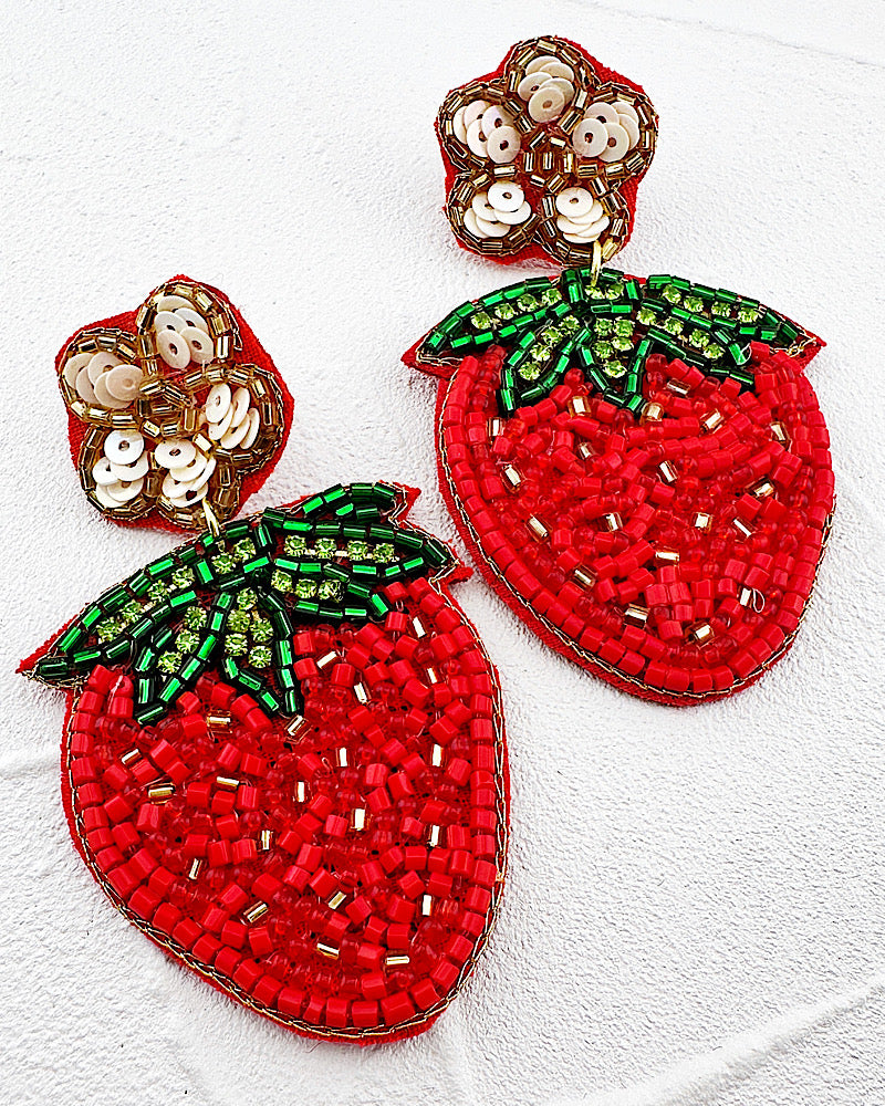 Strawberry Earrings