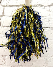 Navy & Gold Shaker Pom